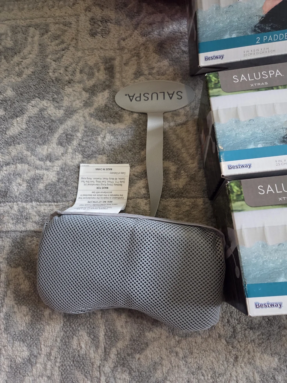 Padded Headrest Pillows with Adjustable Strap to Adjust Height, Washable MeGray